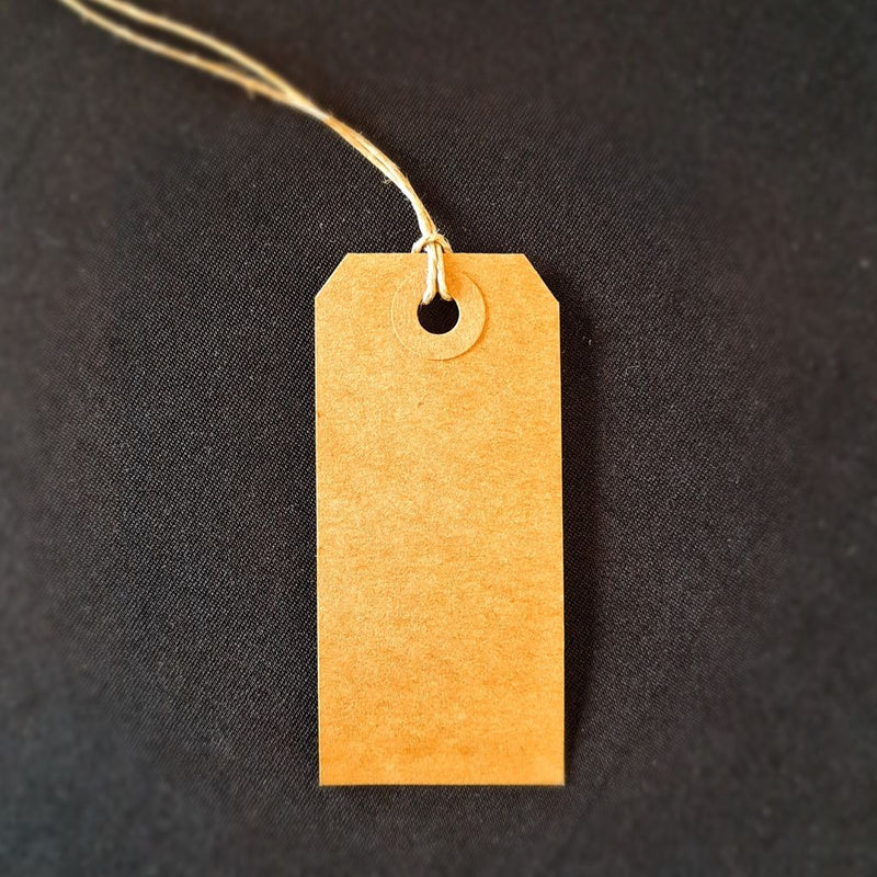 Label Dubbelzijdig Kraftpapier