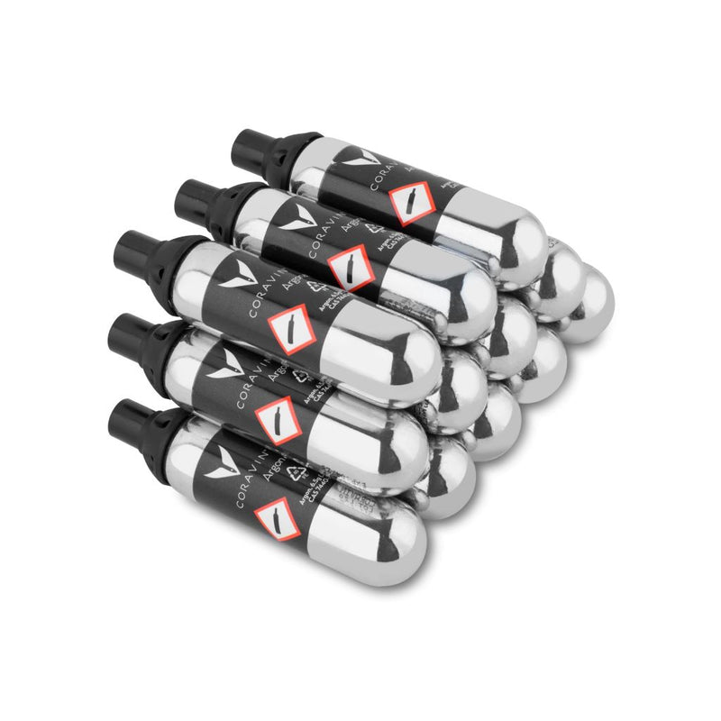 Coravin Pure™ Capsules d'argon, paquet de 12