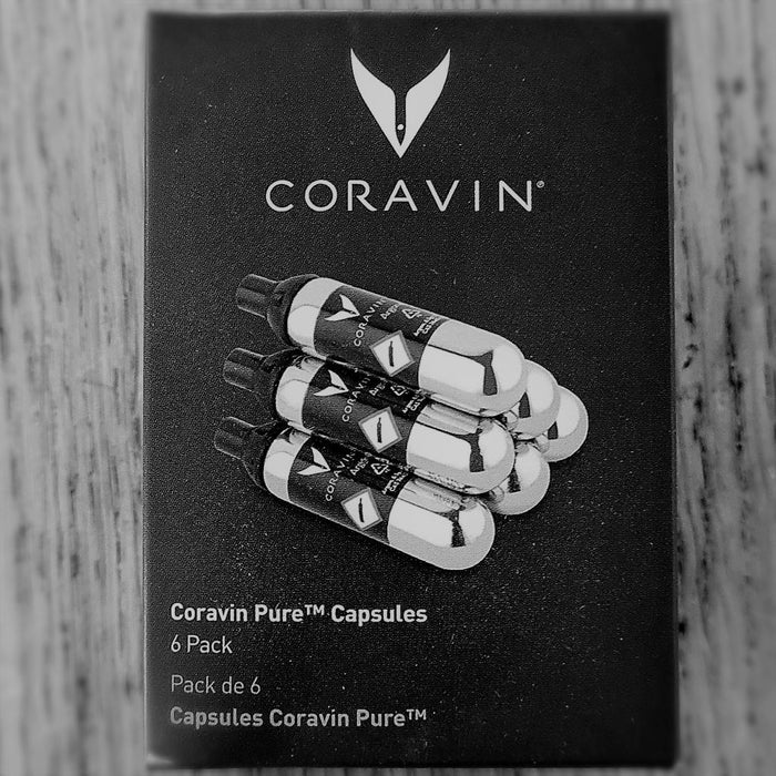 Coravin Pure™ Argon Capsules  6 pack