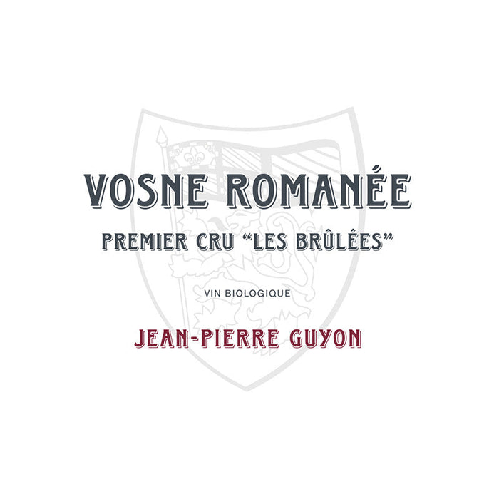 Domaine Jean-Pierre Guyon Vosne-Romanée Premier Cru 'Les Brulées' 2022 ALLEEN RESERVERING