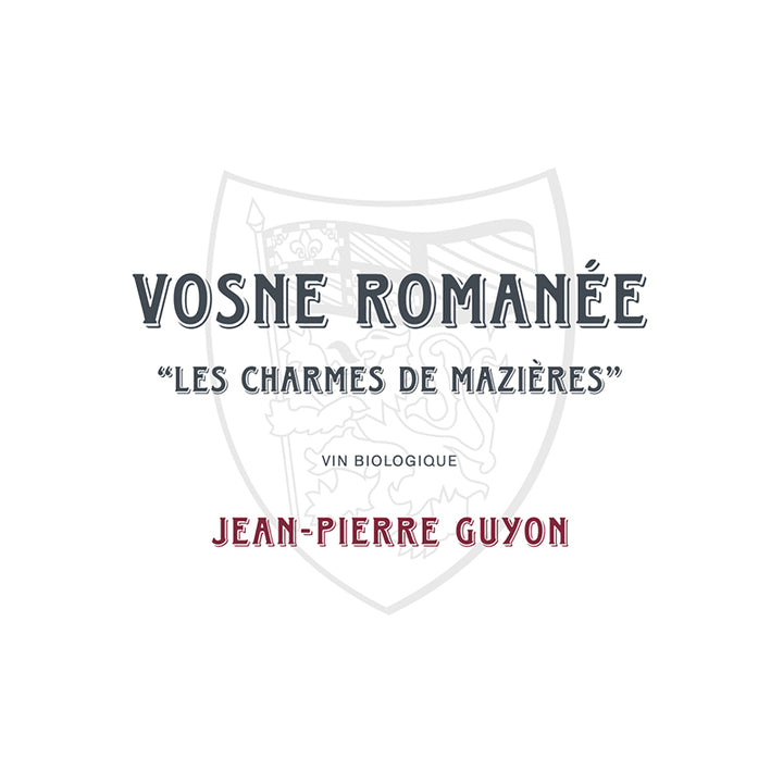 Domaine Jean-Pierre Guyon Vosne-Romanée 'Les Charmes de Mazières' 2024