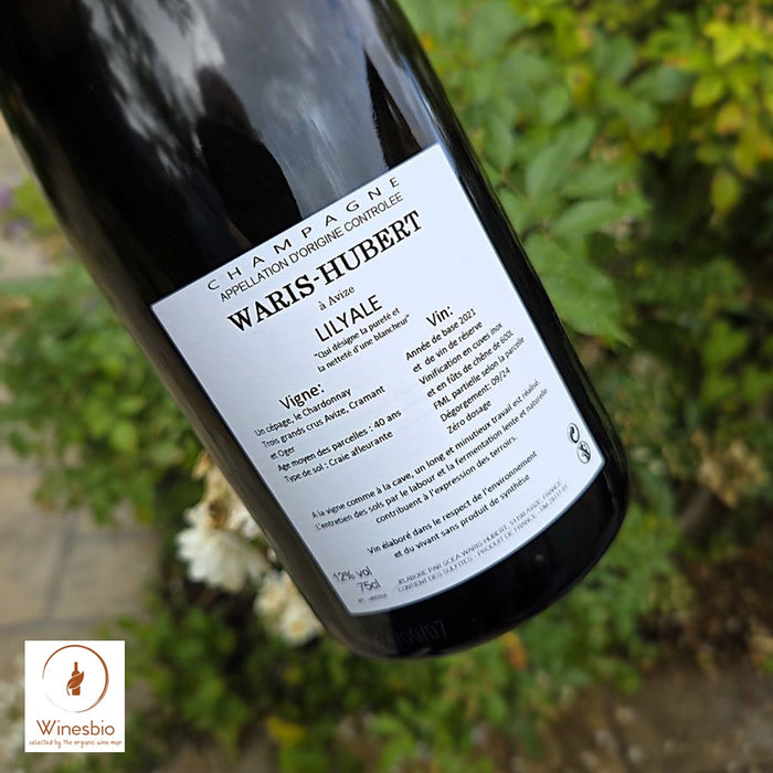 Waris Hubert Lilyale Blanc de Blancs Zero Dosage Champagne Grand Cru