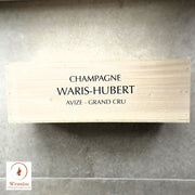 Waris Hubert Sophos Champagne Grand Cru 'Avize' wooden box