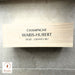 Waris Hubert Sophos Champagne Grand Cru 'Avize' wooden box