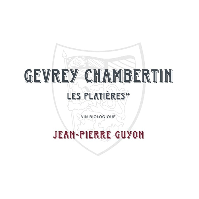 Domaine Jean-Pierre Guyon Gevrey Chambertin 'Les Platières' 2022 ALLEEN RESERVERING
